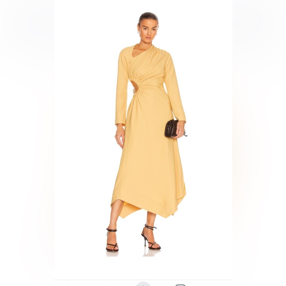 Jonathan Simkhai Christie Midi Dress Size 0